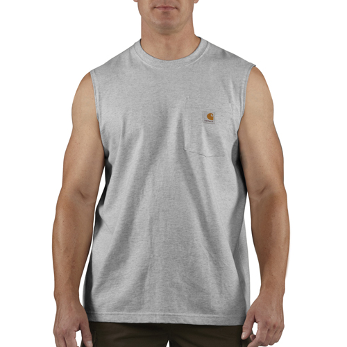 Workwear Pocket Sleeveless T-Shirt