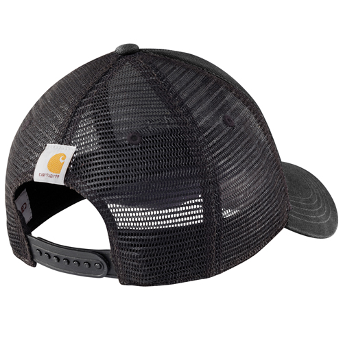 Canvas Mesh-Back Logo Graphic Cap