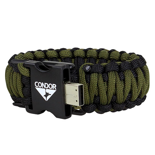 USB Paracord Bracelet