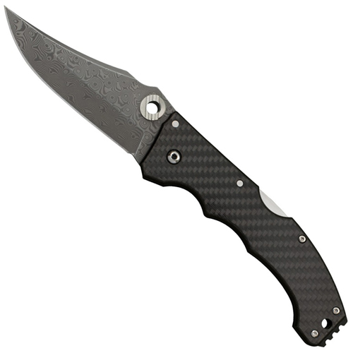 Night Force Damascus Folding Knife