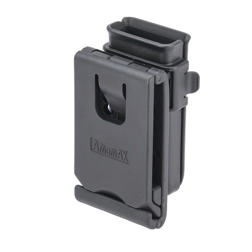 Single Magazine Pouch - Black - Fits 9mm/.40/.45 Caliber