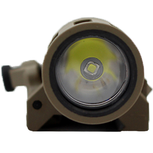 Small Airsoft Mounted Flashlight - Tan
