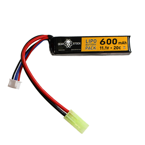Mini Tamiya Connector Stick LiPo Battery - 11.1V 600mAh