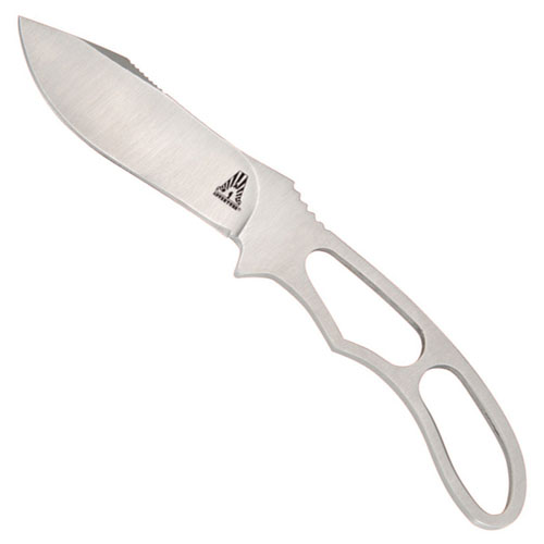 Adventure Piggyback Fixed Blade Knife w/ Hard Plastic Sheath