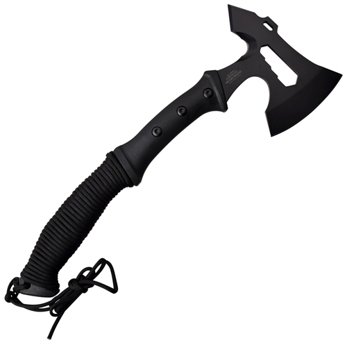 Survivor AXE001BK 3Cr13 Steel Tomahawk w/ Nylon Sheath