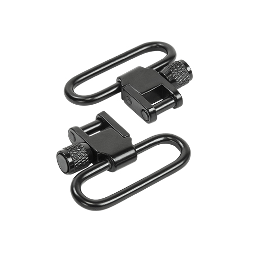 1 Inch Lockable Black Sling Swivels
