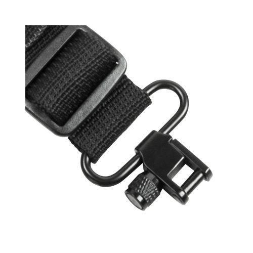 1 Inch Lockable Black Sling Swivels