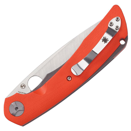 Subvert Titanium/G-10 Handle Folding Knife - Orange