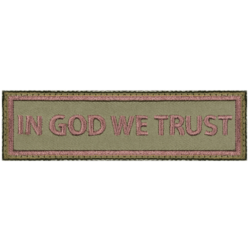 In God We Trust Morale Patch