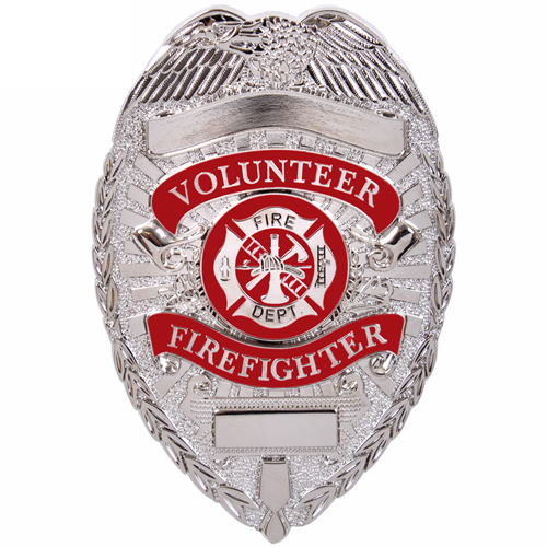 Deluxe Fire Department Badge