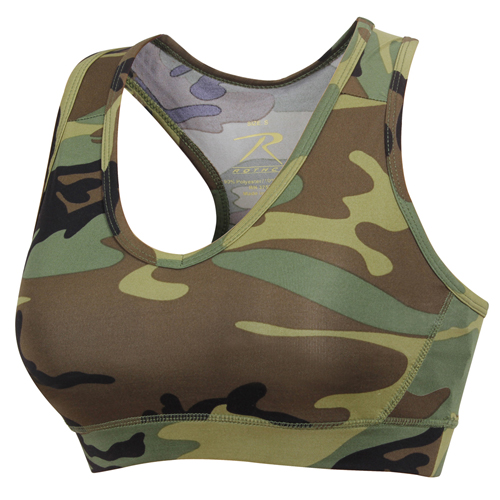 Camo Sports Bra