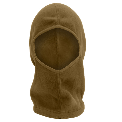 Polar Fleece One Hole Balaclava - Coyote Brown - One Size