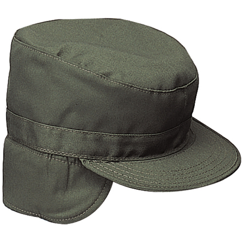 GI Type Combat with Earflap Cap