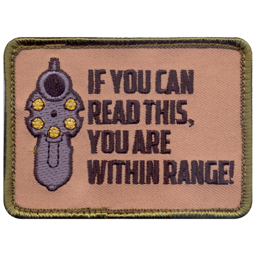 If You Can Read This Morale Patch