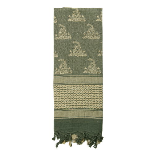 Gadsden Snake Shemagh Tactical Desert Scarf