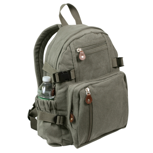 Vintage Canvas Mini 24L Backpack