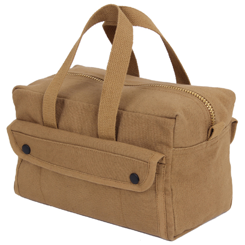 G.I. Type Mechanics Tool Bag with Brass Zipper