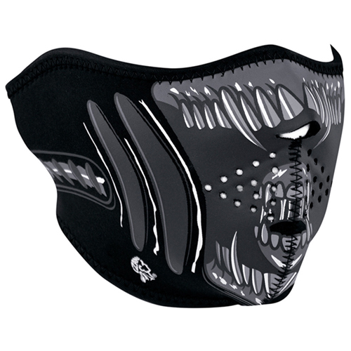 Zan Headgear Neoprene Alien Half Face Mask