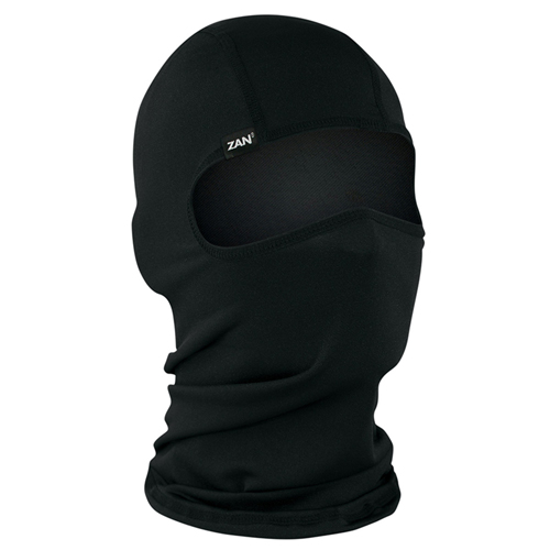 Zan Headgear Black Polyester Balaclava
