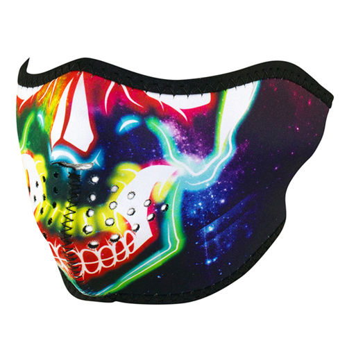 Zan Headgear Neoprene Electric Skull Face Mask