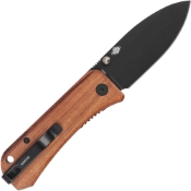 Immerse yourself in the Banter Folding Knife with a Black G10 Handle and Wood accents. Shop exclusively at BuyCamouflage.com for top-tier outdoor tools.