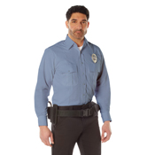 Mens Long Sleeve Uniform Shirt