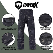Raven X RipstopOps Work Pants with Knee Pad