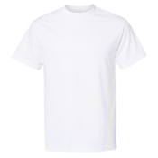 Alstyle Adult Short Sleeve White T-Shirt - Large