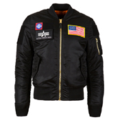 MA-1 Flex Slim Fit Flight Jacket