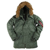 Alpha Slim Fit N-3B Parka