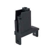 Custom Angel Mag Adapter for Fire-/Thunderstorm Airsoft AEG Drum Mags Version: Scorpion EVO/Black