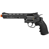 6 Grey CO2 Airsoft Revolver - US Version