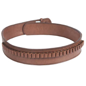 Western Justice .38 Cal. Cartridge Loops Gun Belt - Leather
