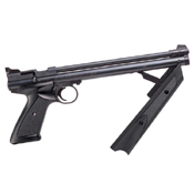 1322 Single Shot Bolt Action Pellet Pistol With Shoulder Stock
