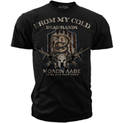 Black Ink Design From My Cold Dead Hands Graphic T-Shirt