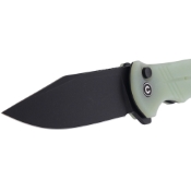 Secure the Cogent Flipper Folding Knife with a Black Micarta Coarse Handle for unparalleled functionality. Shop now at Camouflage.ca for premium outdoor gear. 