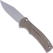 Cogent Flipper Folding Knife - Coarse Handle