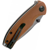 Pintail Flipper / Thumb Stud Knife Micarta Handle