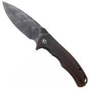 Praxis Damascus Folding Knife