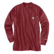 Flame-Resistant Force Loose Fit Midweight Long-Sleeve Pocket T-Shirt
