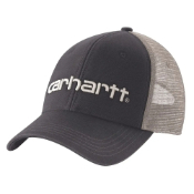 Canvas Mesh-Back Logo Graphic Cap
