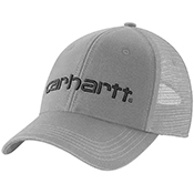 Canvas Mesh-Back Logo Graphic Cap