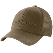 Canvas Mesh-Back Logo Graphic Cap