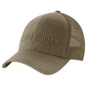 Canvas Mesh-Back Logo Graphic Cap