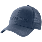 Canvas Mesh-Back Logo Graphic Cap