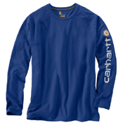 Carhartt Force Cotton Delmont Sleeve Graphic Long-Sleeve T-Shirt