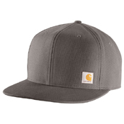 Firm Duck Flat Brim Cap -  Gravel