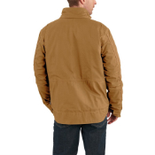 Flame-Resistant Full Swing Relaxed Fit Quick Duck Insulated Coat