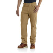 Rugged Flex Relaxed Fit Canvas  5-Pocket Work Pant