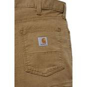Rugged Flex Relaxed Fit Canvas  5-Pocket Work Pant